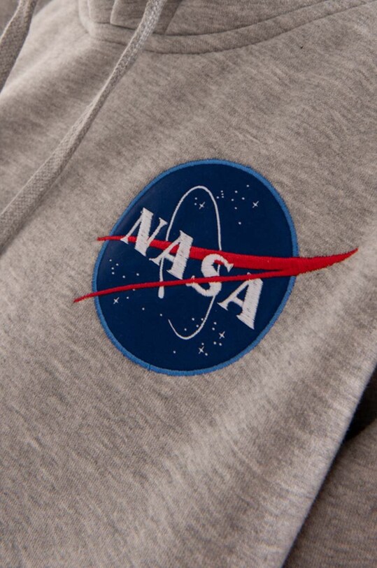 Alpha Industries bluză Space Shuttle Hoody gri 178317.17