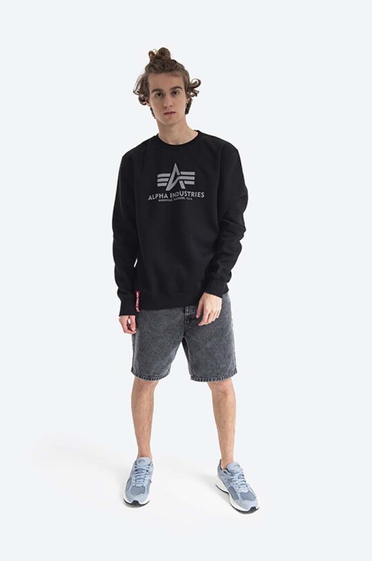 Alpha Industries sweatshirt 178302RP.03 black AA00