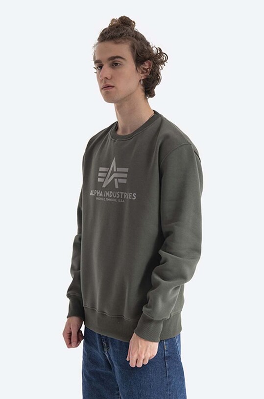 Alpha Industries bluza 178302RP.142 zielony
