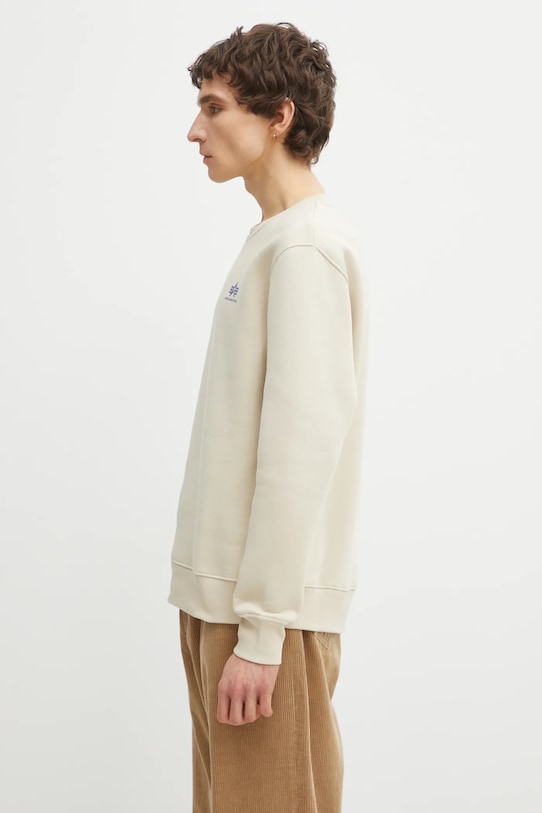 Μπλούζα Alpha Industries Bluza Alpha Industries 188307 03 188307.03 μπεζ SS25