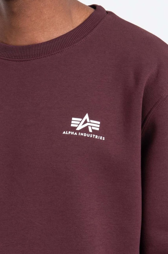 Alpha Industries sweatshirt maroon 188307.21