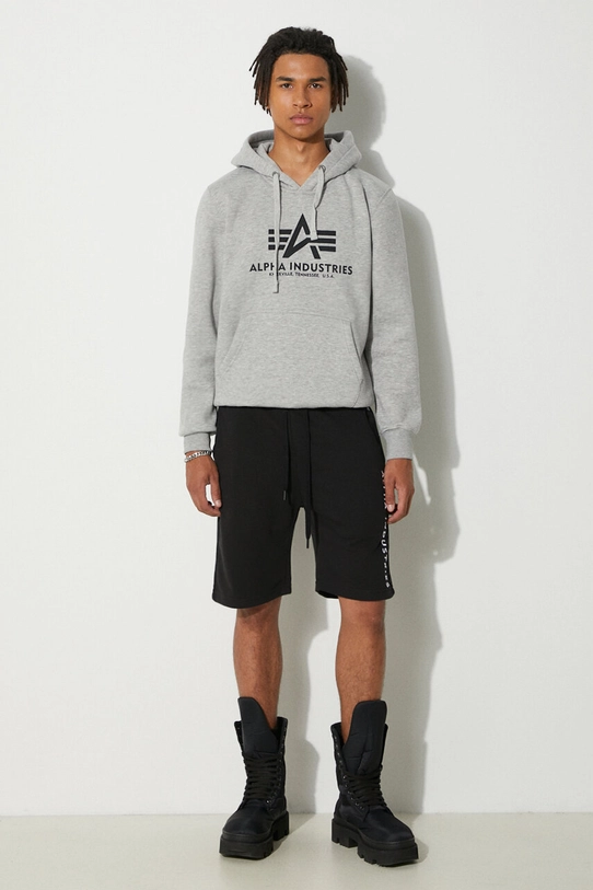 Alpha Industries sweatshirt Basic Hoody 178312.17 gray AA00