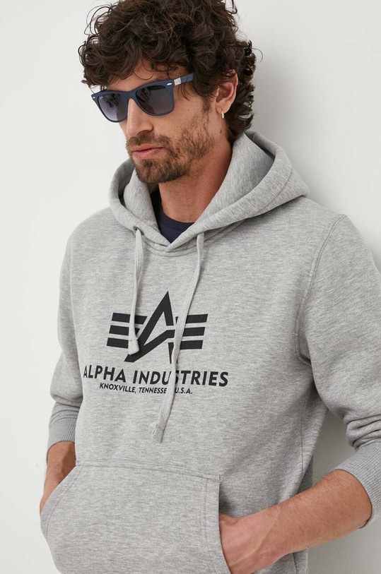 Dukserica Alpha Industries siva 178312.17