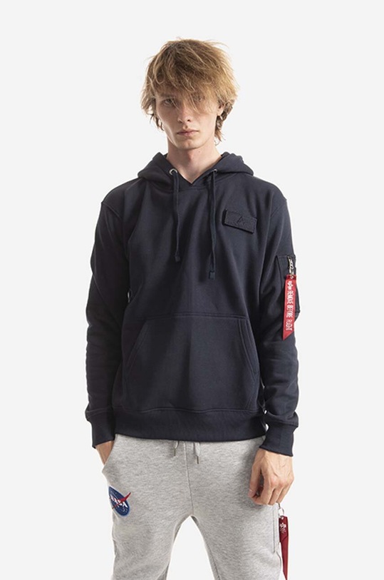 Alpha Industries sweatshirt Red Stripe other navy 178314.07