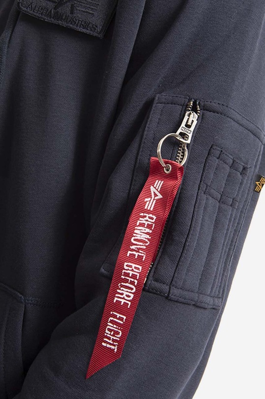 Alpha Industries sweatshirt Red Stripe 178314.07 navy