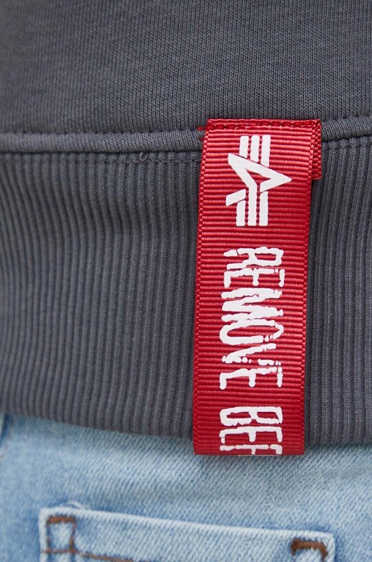 Dukserica Alpha Industries Basic 178312.136 siva