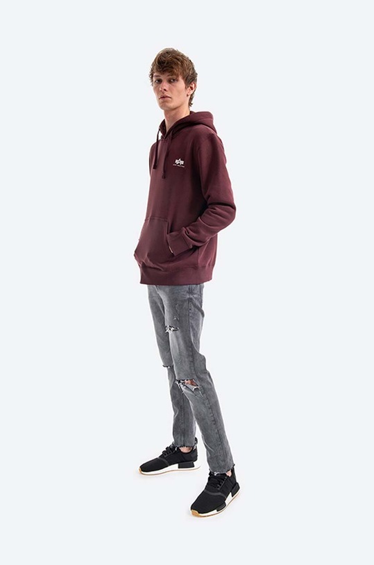 Alpha Industries sweatshirt Basic 196318.21 maroon AA00