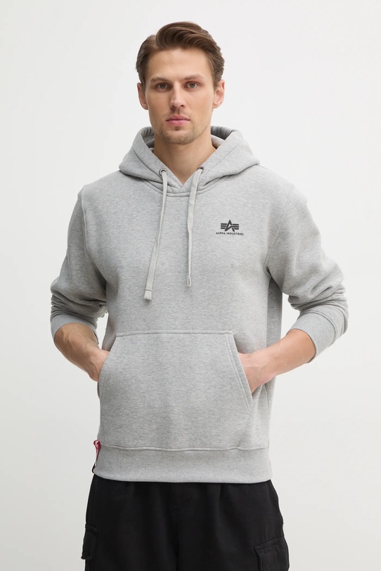 Alpha Industries bluză Basic gri 196318.17