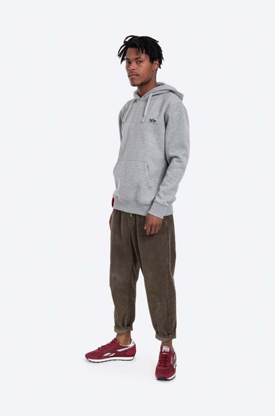 Кофта Alpha Industries Basic 196318.17 серый AA00