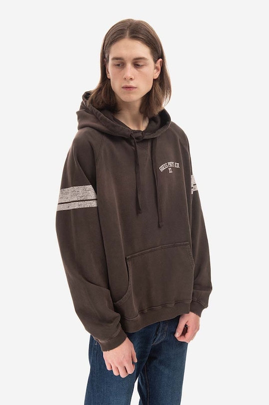 Bavlněná mikina Guess Washed Hoodie M2BQ00.KBB40
