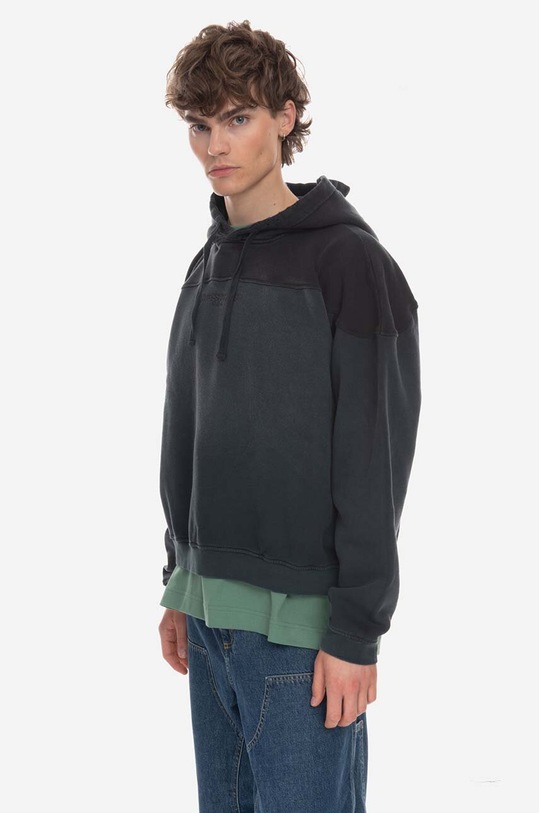 Bavlnená mikina Guess Two Tone Hoodie M2BQ02.KBB40 čierna
