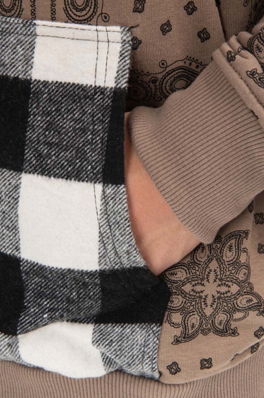 Mikina Karl Kani hnědá 6022758