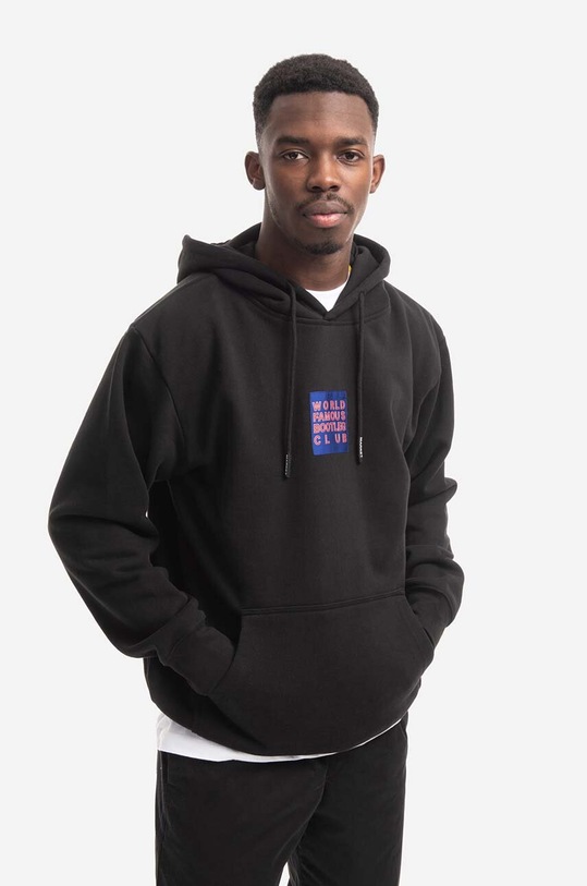 Pamučna dukserica Market World Famous Bootleg Club Hoodie 397000398.0001