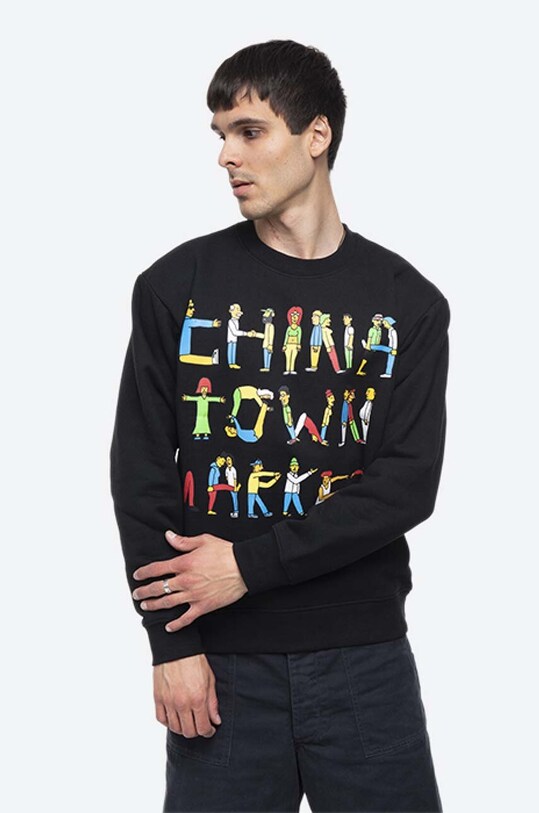Market hanorac de bumbac Chinatown Market City Aerobics Crewneck
