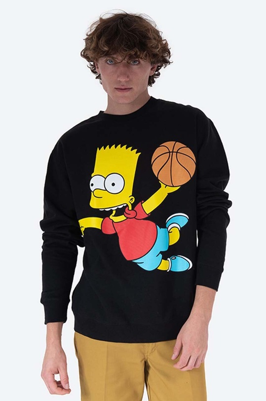 Market bluza Chinatown Market x The Simpsons Air Bart Crewneck pozostałe czarny CTM1960082.0001