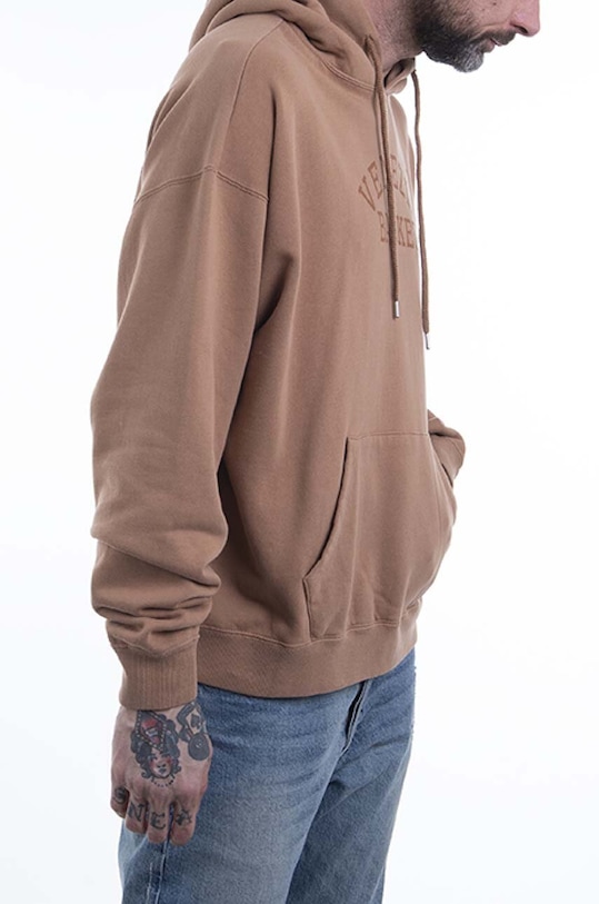 Diadora cotton sweatshirt x Paura Basket Hoodie brown 502.177541