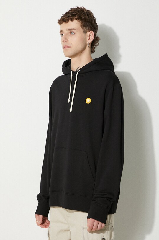 Clothing Wood Wood cotton sweatshirt Ian Double 10005600.2424 black