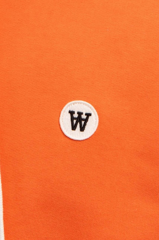 Wood Wood cotton sweatshirt Ian Double A 10915600.2424 orange