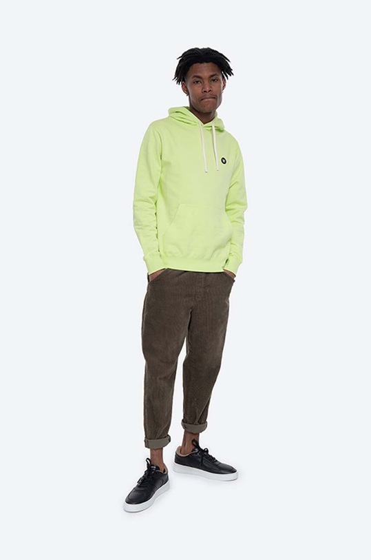 Wood Wood cotton sweatshirt Ian Hoodie 10945600.2424 green AA00