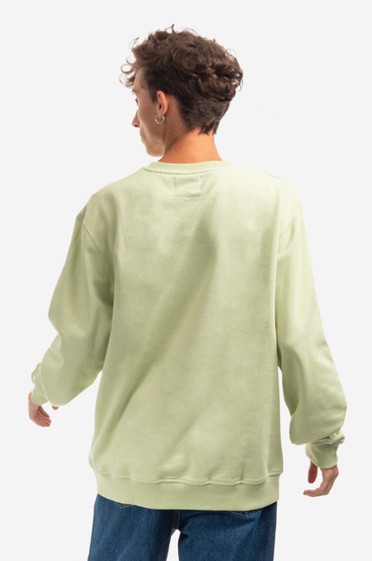 Abbigliamento Wood Wood felpa in cotone Tye Double A 10915601.2424 verde