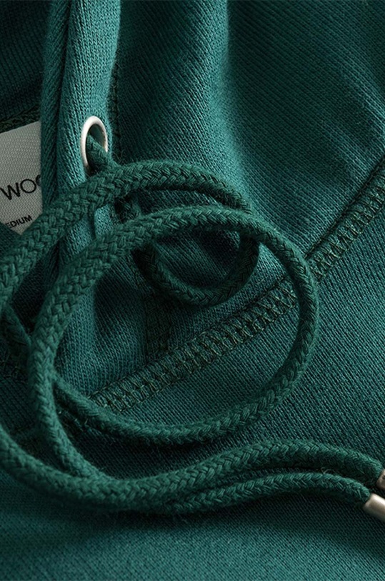 Clothing Wood Wood cotton sweatshirt Fred Ivy Hoodie 12135616.2493 green