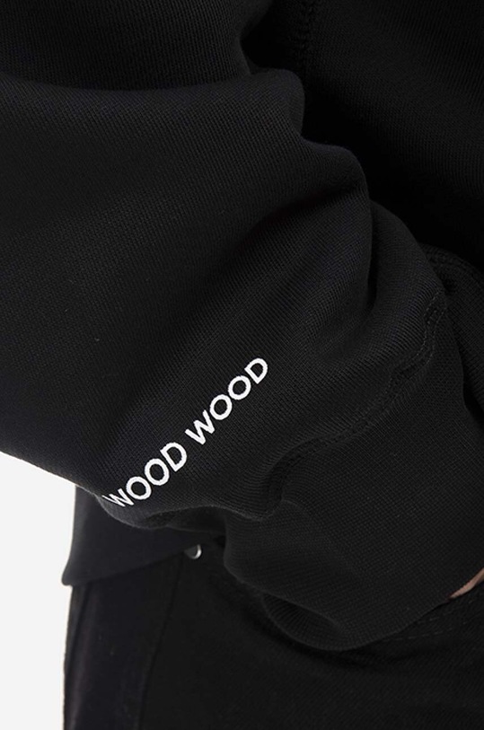 Bavlněná mikina Wood Wood Fred 12235601.2493 černá