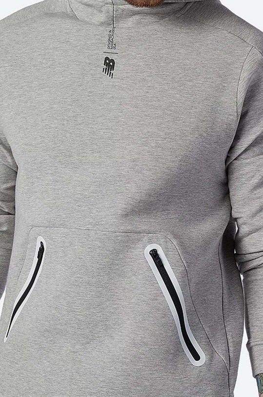 Îmbrăcăminte New Balance bluză Fortitech MT11139AG gri