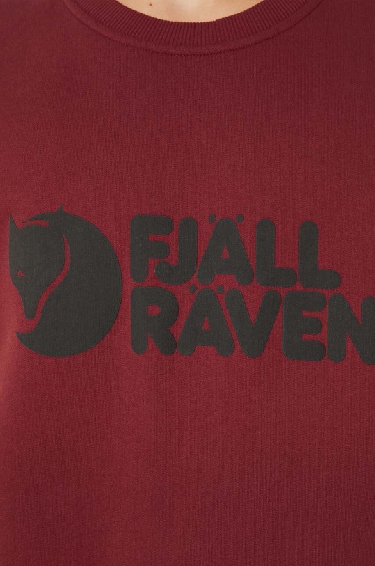 Fjallraven cotton sweatshirt Logo Sweater F84142