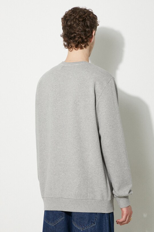 Памучен суичър Fjallraven Logo Sweater F84142 сив AA00