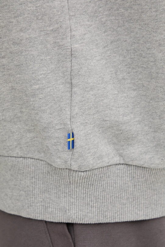 Fjallraven bluza bawełniana Logo Sweater F84142 szary