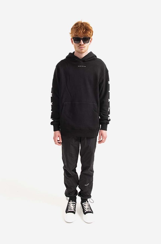 Clothing STAMPD cotton sweatshirt SLA.M2860HD black