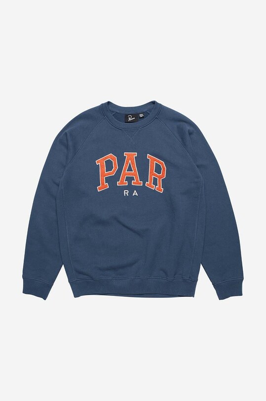 by Parra cotton sweatshirt cotton blue 48315