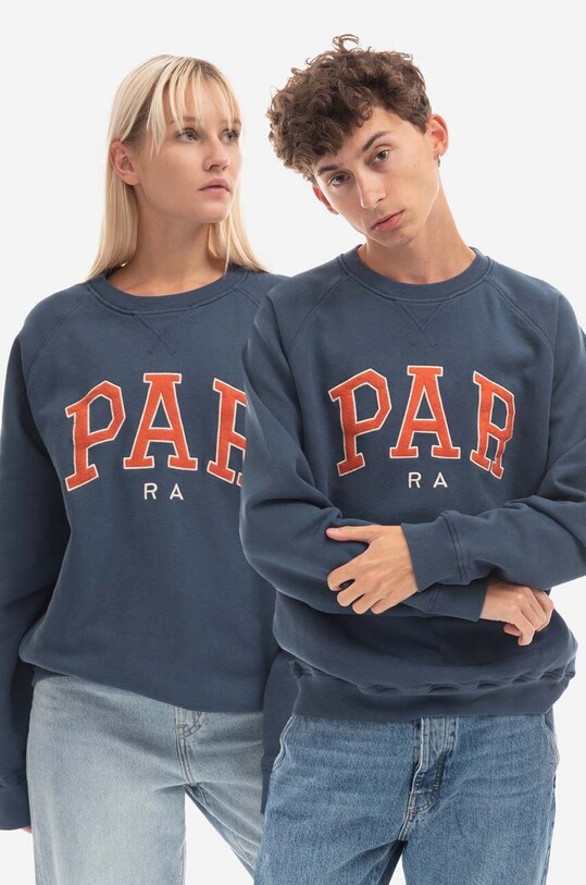by Parra cotton sweatshirt 48315 blue AA00