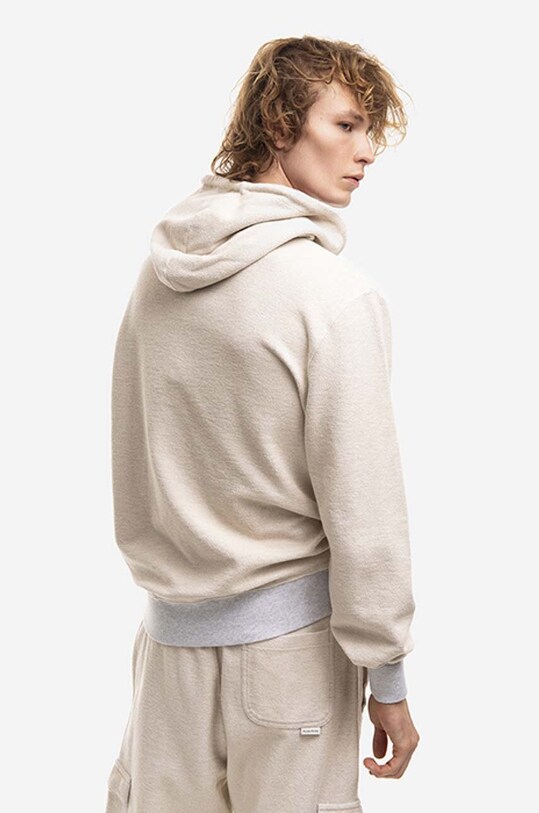 Odzież Filling Pieces bluza bawełniana Reverse 80621231695 beżowy