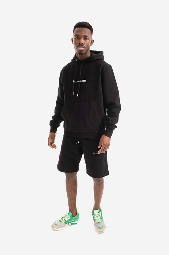 Filling Pieces cotton sweatshirt Signature Hoodie 80677931861 black AA00