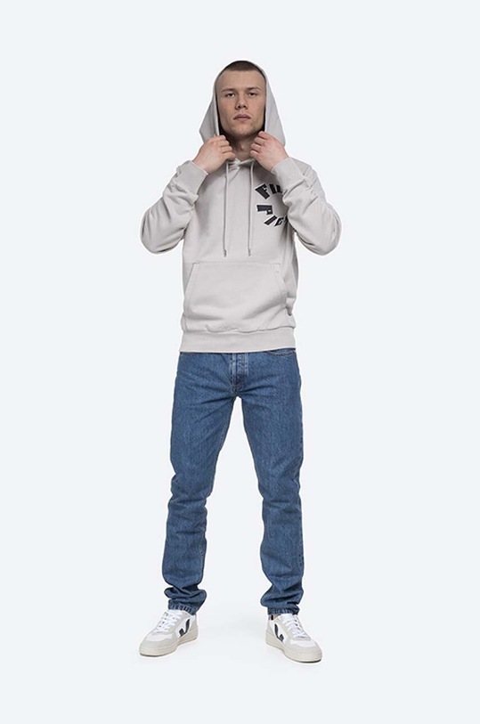 Filling Pieces cotton sweatshirt Graphic Hoodie 98123861932 white