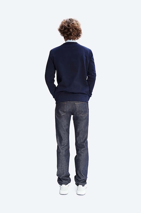 Îmbrăcăminte A.P.C. hanorac de bumbac Sweat Vpc COECQ.H27378 bleumarin
