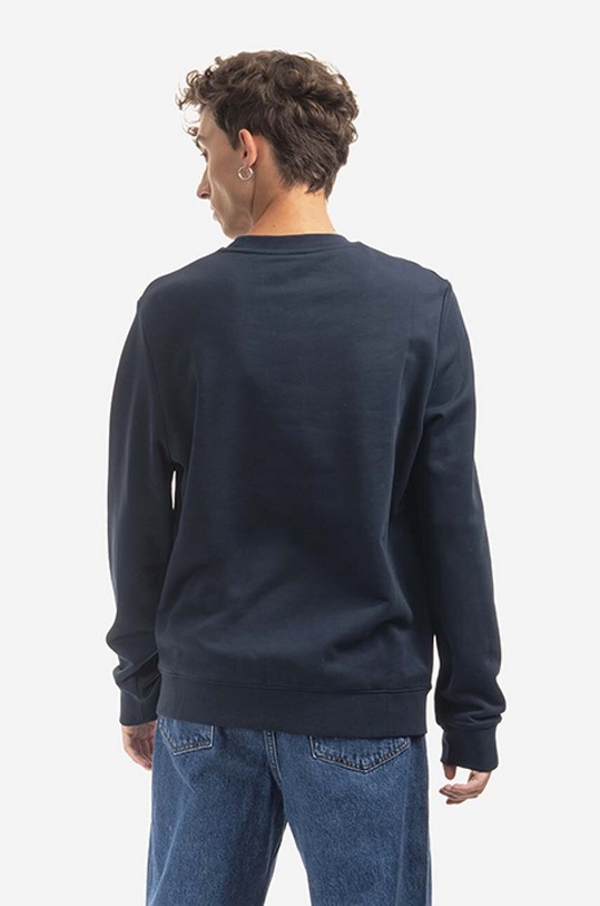 Одежда Хлопковая кофта A.P.C. Rufus COEZD.H27500 тёмно-синий