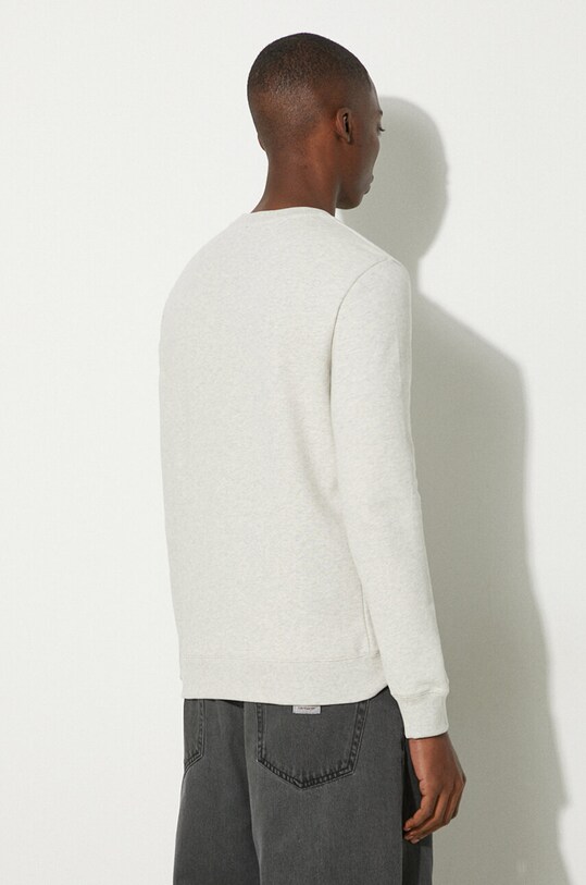 Clothing A.P.C. cotton sweatshirt Sweat Rufus COEZD.H27500 gray