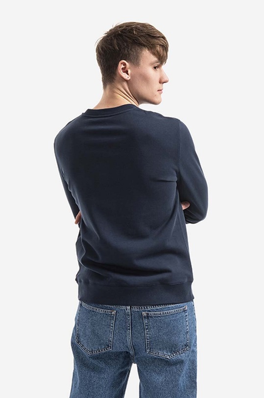 Clothing A.P.C. cotton sweatshirt Sweat Rufus COEBH.H27500 navy