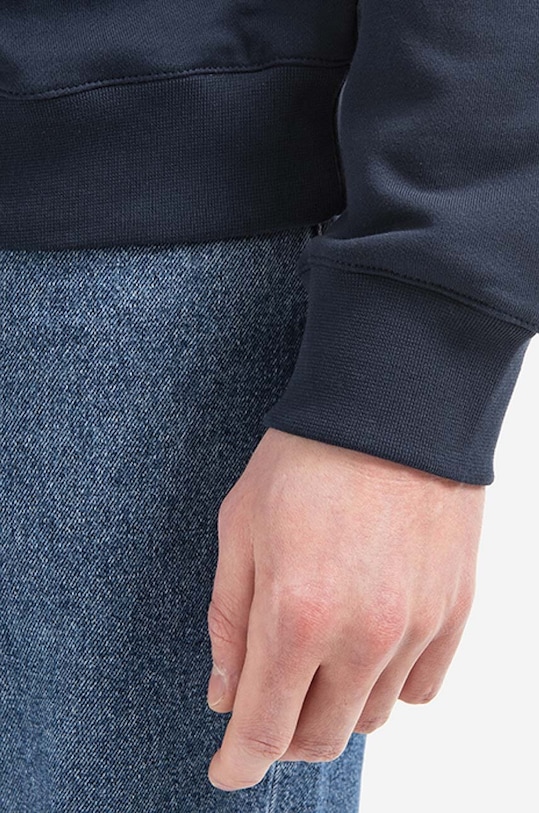 A.P.C. cotton sweatshirt Sweat Rufus COEBH.H27500 navy