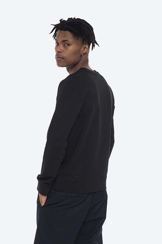 Clothing A.P.C. cotton sweatshirt Sweat Gaby COECQ.H27609 black