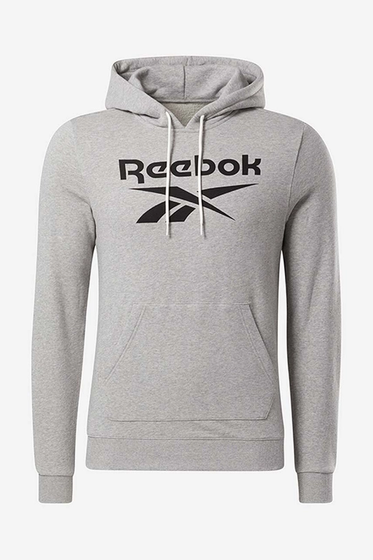 Oblečení Tepláková mikina Reebok Identity Big Logo Hoodie H54477 šedá