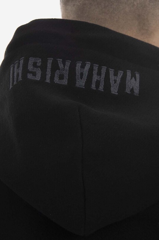 Bavlnená mikina Maharishi Maharishi Eagle vs. Snake Hooded Sweat 4022 BLACK 4022.BLACK