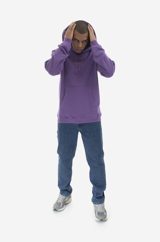 Maharishi cotton sweatshirt 7010.PURPLE violet AA00