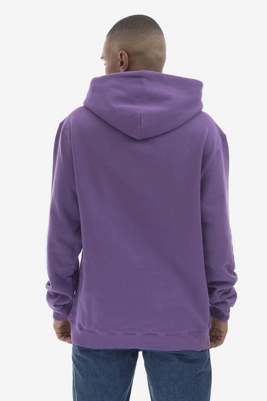 Odjeća Pamučna dukserica Maharishi Miltype Embroidered Hooded Sweat 7010.PURPLE ljubičasta