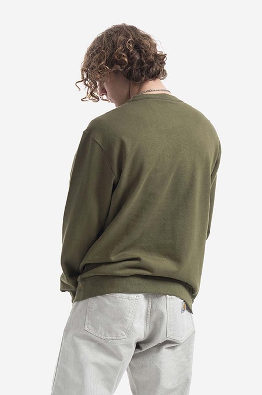 Clothing Maharishi cotton sweatshirt 7011.OLIVE green