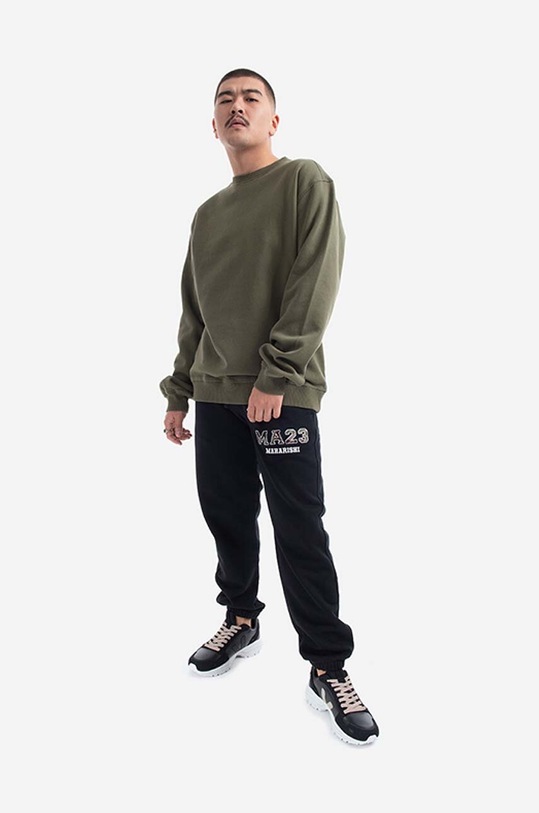 Maharishi cotton sweatshirt 9432.OLIVE green AA00