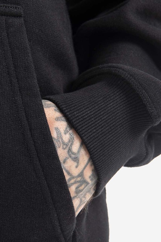 Maharishi cotton sweatshirt Tiger x Warhol 9707.BLACK black