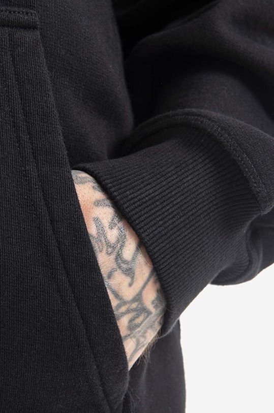 Maharishi cotton sweatshirt Tiger x Warhol 9707.BLACK black